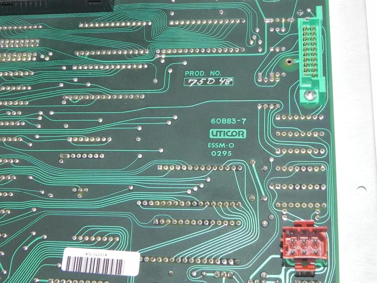 Refurbished REPAIRED UTICOR DATA ENTRY PANEL 75C95, UTICOR 75D48, 60B83-7