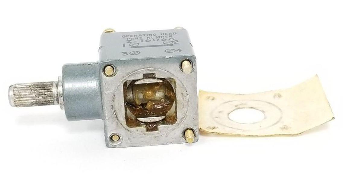 Used ALLEN BRADLEY Z-16066 OPERATING HEAD Z16066