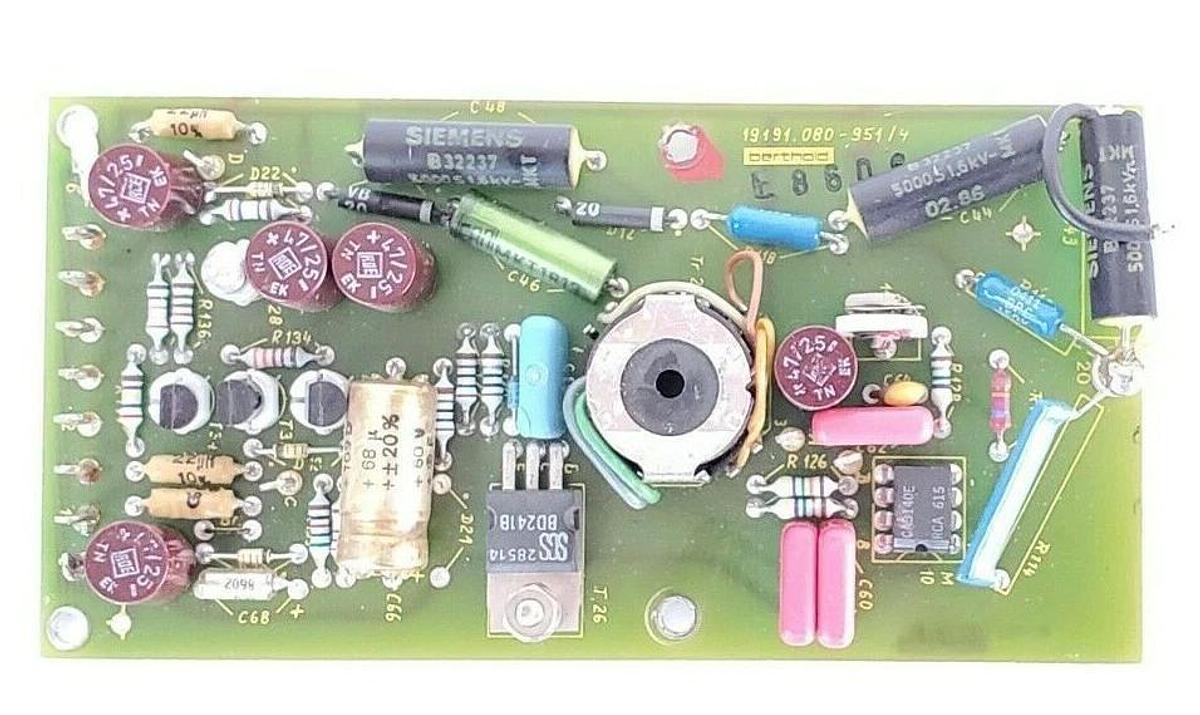 Used BERTHOLD 19191.080.951/4 PC BOARD 191910809514