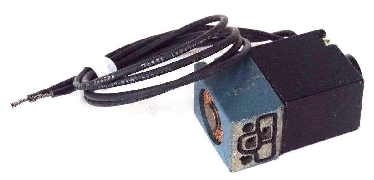 Used MAC PMD-111DAAA SOLENOID VALVE COIL 110-120V 50/60HZ 6.8WATTS PMD111DAAA
