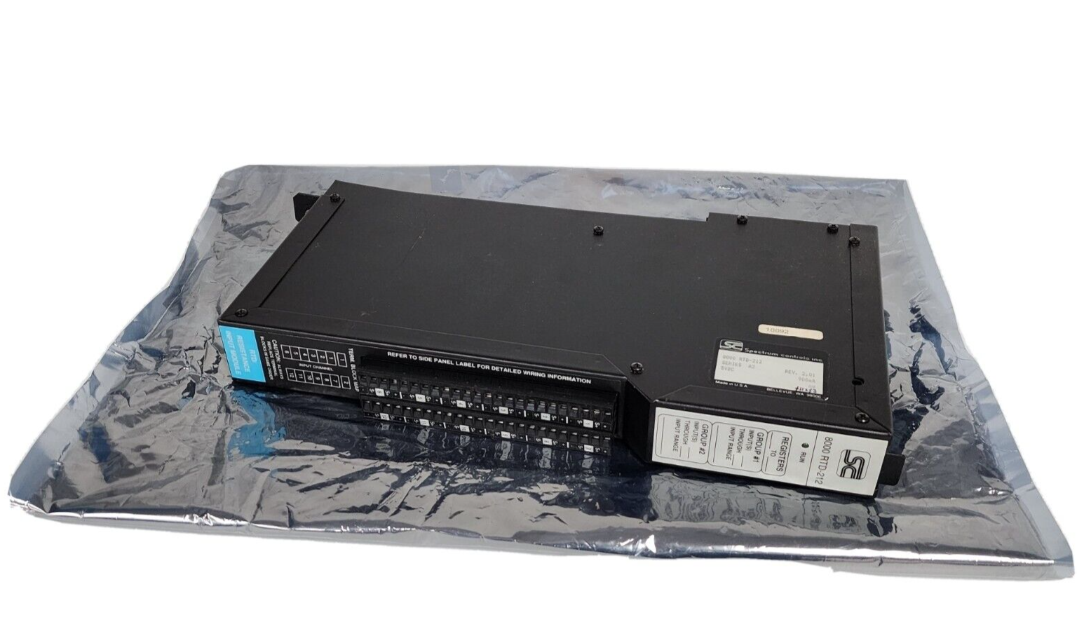 Used SPECTRUM CONTROLS 8000-RTD-212 INPUT MODULE ANALOG RTD 12POINT 8000RTD212