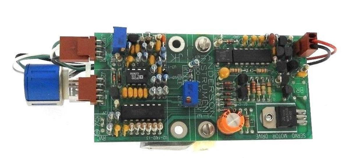 Used ANDERSON INSTRUMENT 56000-A12 SERVO MOTOR DRIVE REV. E W/ BOURNS 3541H-103