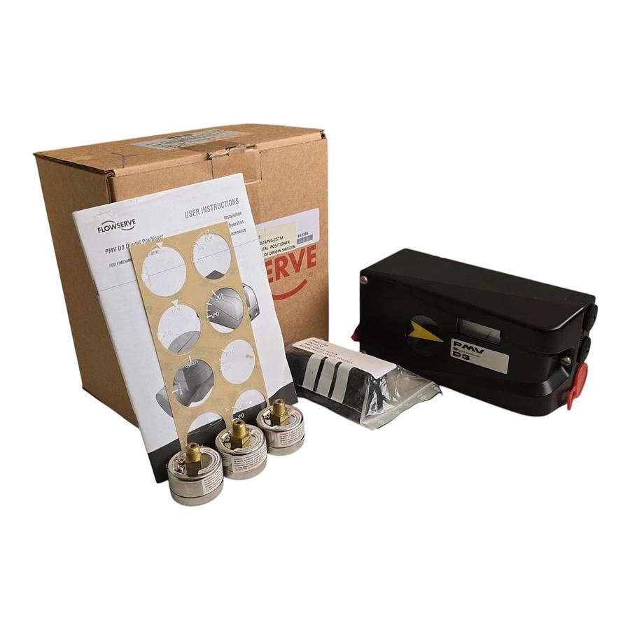 Flowserve PMV D3 Smart Valve Digital Positioner HART 4-20mA D3XNU-D23PVA-Z5TM