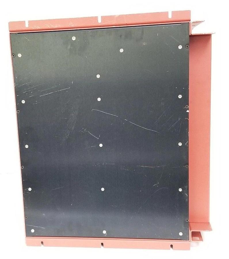 Used GE FANUC 78004653A SERVO SYSTEM RACK W/ WHEDCO 70004606D BACKPLANE BOARD