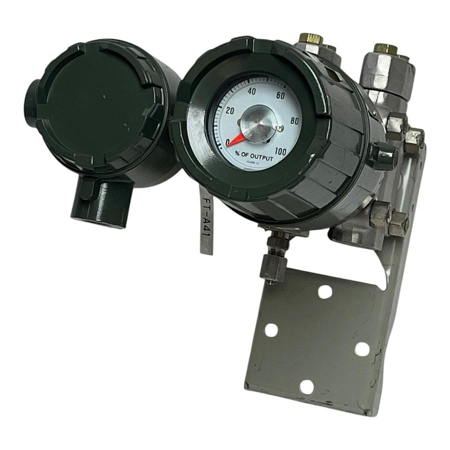 Used Yokogawa UNE12-SET4 UNI Delta Pressure Transmitter SUS316L 4-20mA