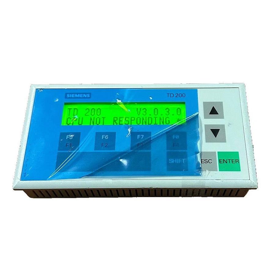 Used SIEMENS 6ES7272-0AA30-0YA1 / 6ES72720AA300YA1 TD200 TEXT DISPLAY 24Vdc *NO CABLE