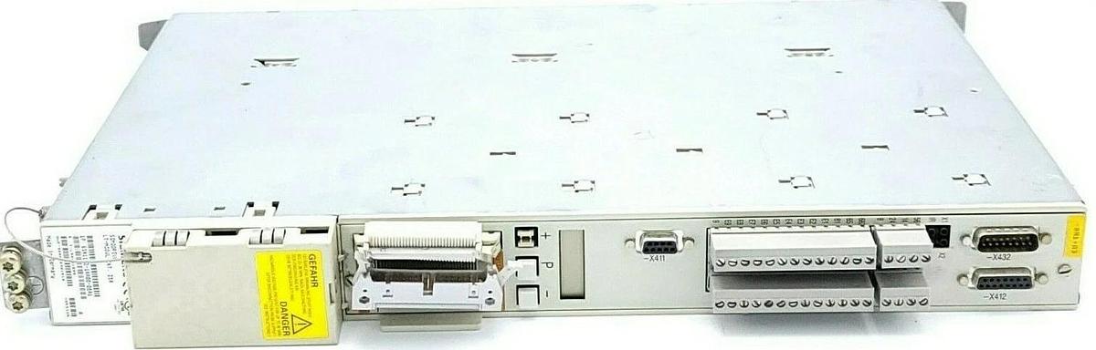 Used SIEMENS 6SN1122-0BA11-0AA0 CONTROL UNIT W/ 6SN1123-1AA00-0BA1 SIMODRIVE