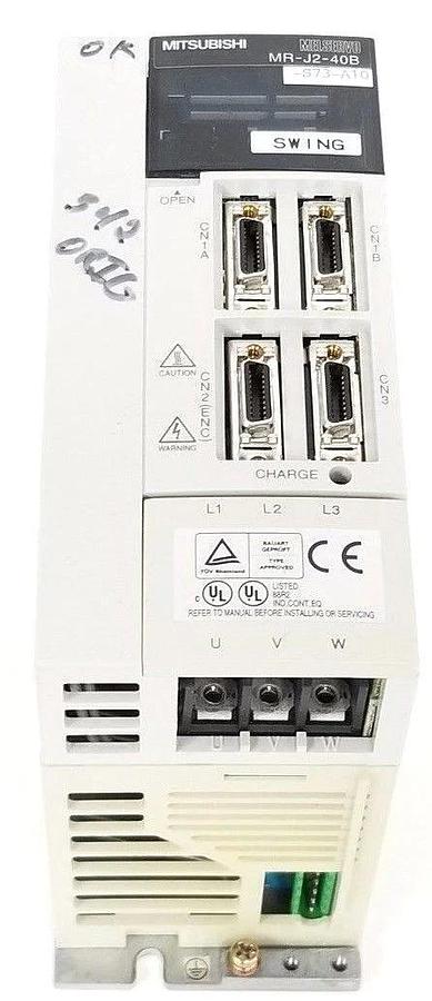 Used MITSUBISHI MR-J2-40B-S73-A10 AC SERVO DRIVE MRJ240BS73A10 (400W)
