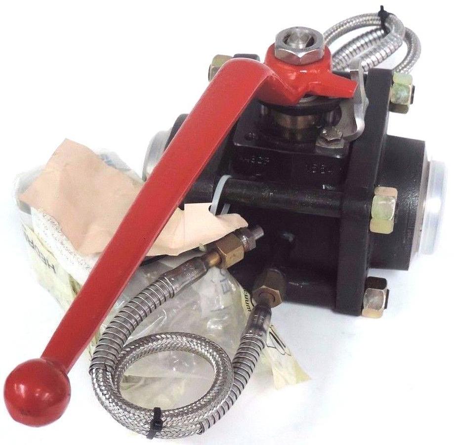 Used NEW TYCO 95310-F, 2" BALL VALVE DN65-50 PN64 V16ACIER, VHF-DN50-PN63, CAT III
