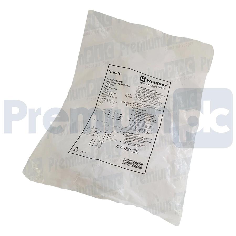 WENGLOR I12H016 Inductive Sensor with Increased Switching Distance 12mm 10-30VDC