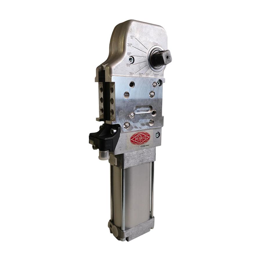 Used DESTACO 82M-523005NC81 82M PNEUMATIC POWER CLAMP 30V AC/DC 82M-8D50C80-NA NSNP