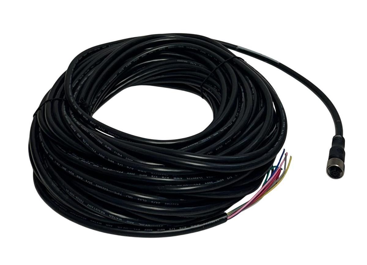 Used ALLEN BRADLEY 889D-F8AB-20 /B DC MICRO QD CORDSET STRAIGHT 20M LENGTH 8-PIN NSNP