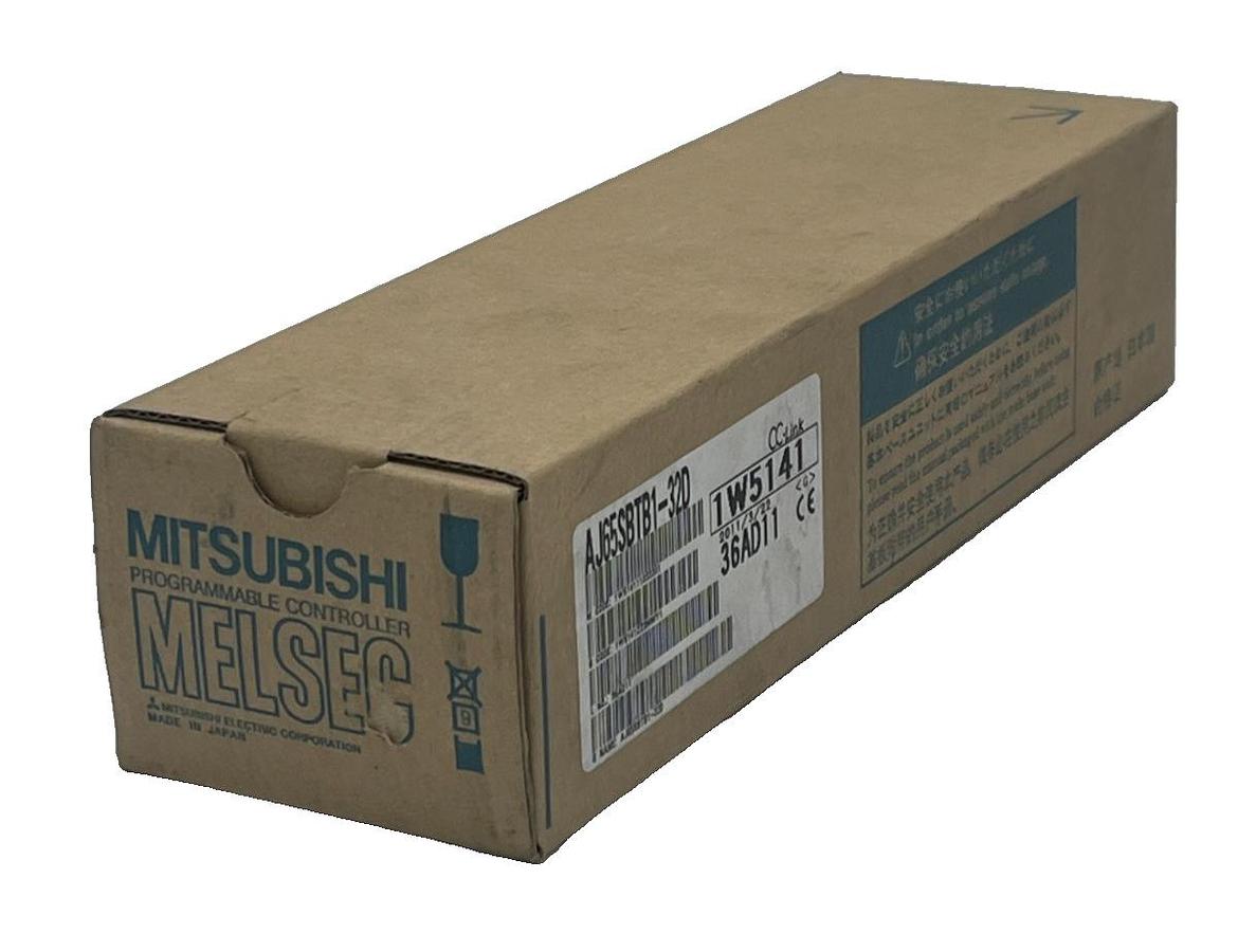 Used Mitsubishi AJ65SBTB1-32D Digital Input Module MELSEC iQ-R CC-Link 32-Point 24VDC