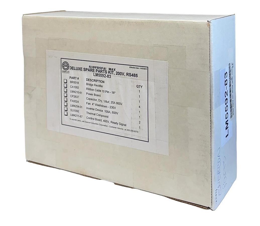 Used NEW SEALED ENERCON LM5592-83 / LM559283 SUPERSEAL MAX DELUXE PARTS KIT 200V NSFS