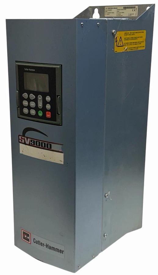 Used CUTLER-HAMMER SV9F20AS-6M0A00 SV9000 Drive 2HP 230V 3-Phase VFD