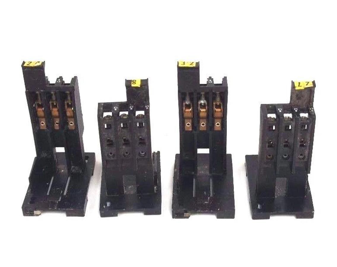 Used LOT OF 4 ASEA BROWN BOVERI SK831105-A MOUNTING BASE