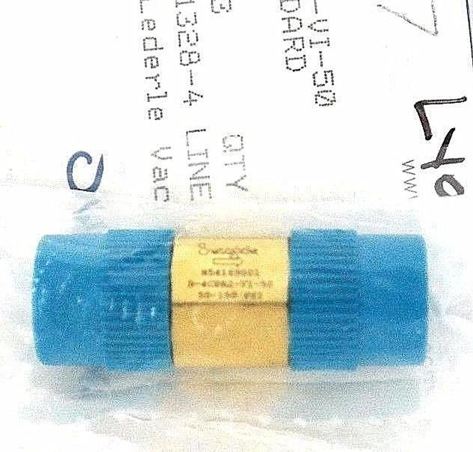 Used NIB SWAGELOK B-4CPA2-VI-50 RELIEF VALVE 1/4'', BRASS, 3000 PSIG, B4CPA2VI50