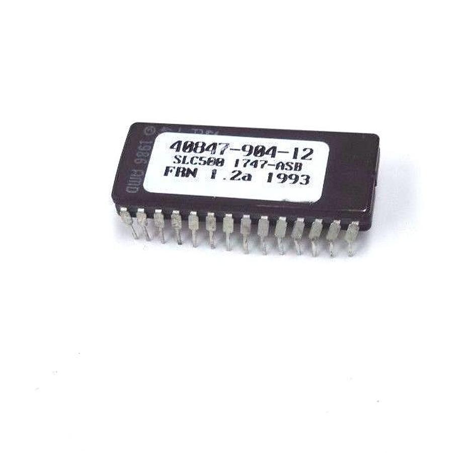 Used ALLEN BRADLEY 40847-904-12, 1747-ASB FIRMWARE CHIP FRN: 1.2A