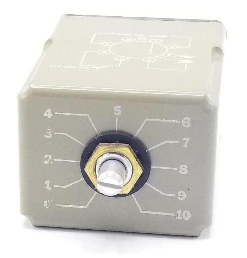 Used SYRACUSE ELECTRONICS DLR-00317 TIME DELAY RELAY 180SEC, 115VAC, DLR00317