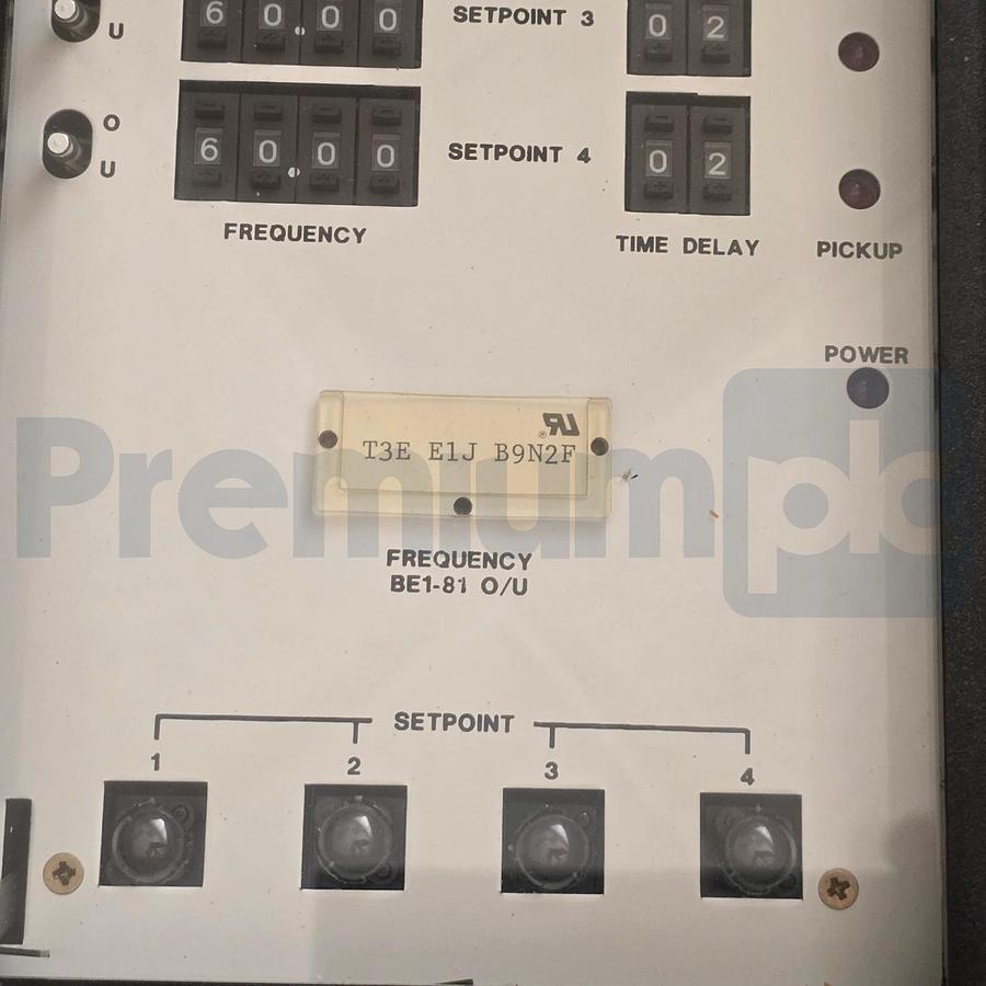 Basler BE1-81 O/U Digital Frequency Protection Relay BE1-81O/UT3EE1JB9N2F NSMP