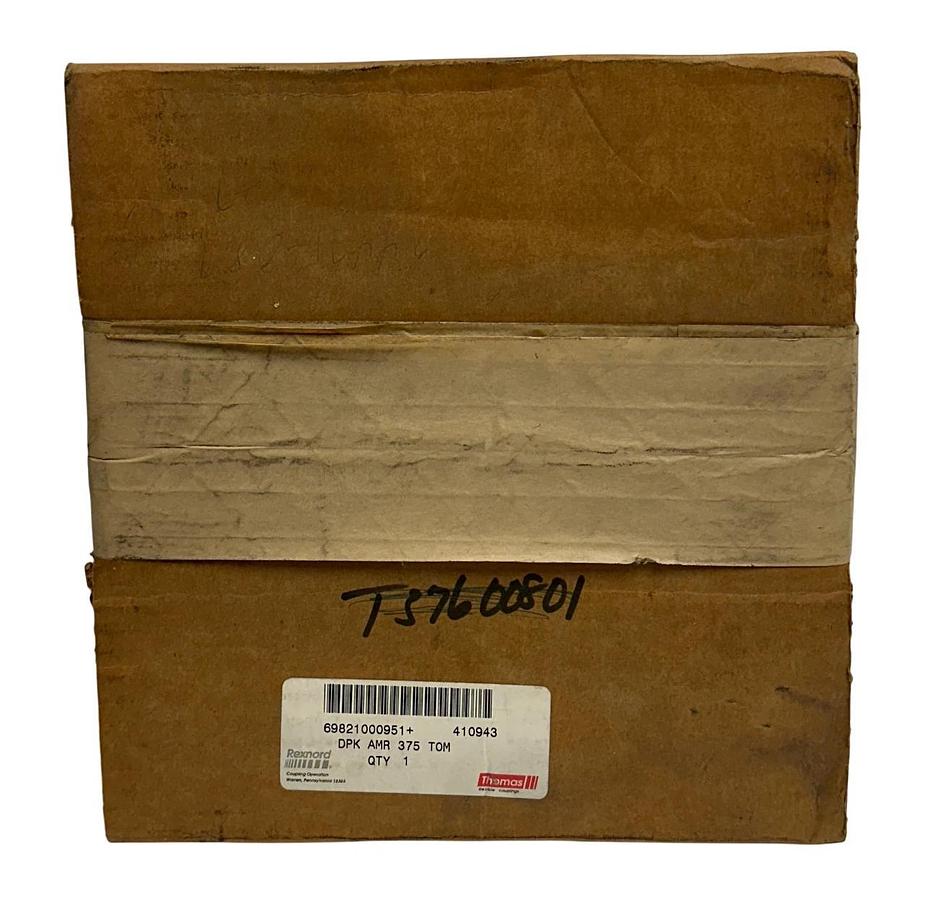 Used THOMAS REXNORD DPK AMR 375 TOM / 10014771 / 410943 FLEXIBLE DISC COUPLING NSFS