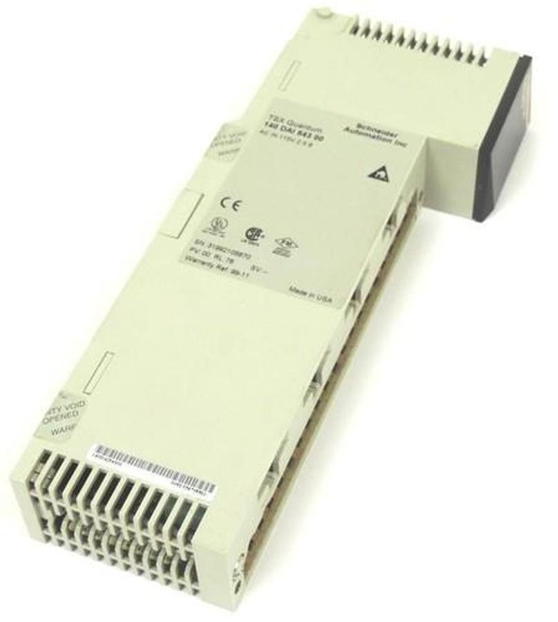 Used SCHNEIDER AUTOMATION 140DAI54300 TSX QUANTUM INPUT MODULE 16POINT 140-DAI-543-00