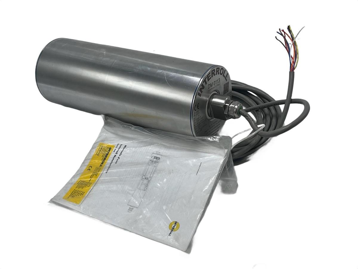Interroll DM 0113 Drum Motor 370W 460V 3PH 113.5mm x 300mm FW IP69K NSNP