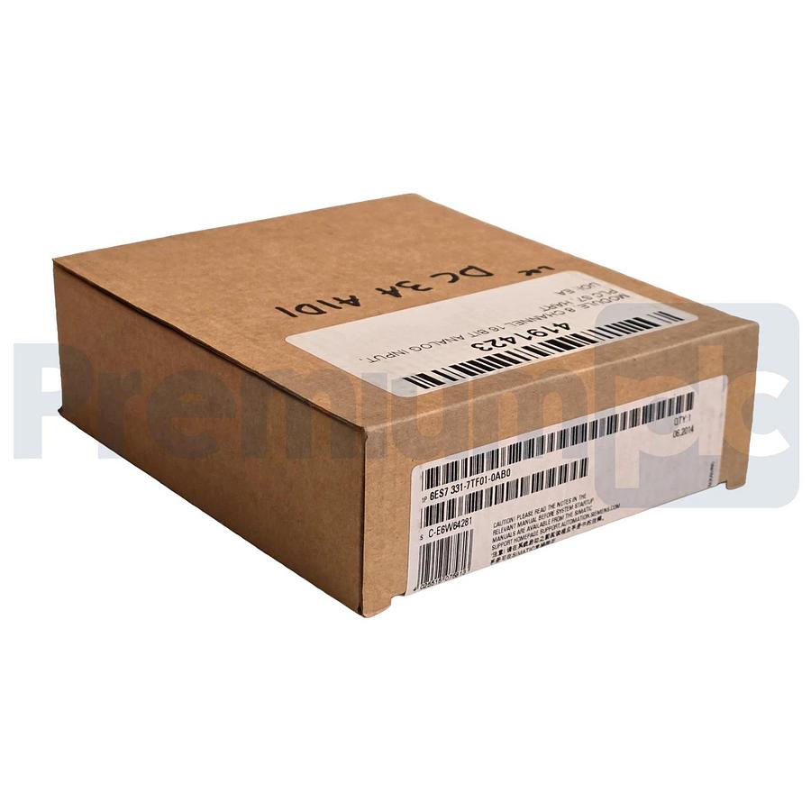 Used Siemens 6ES7331-7TF01-0AB0 SIMATIC S7-300 Analog Input Module SM331 HART NSFS