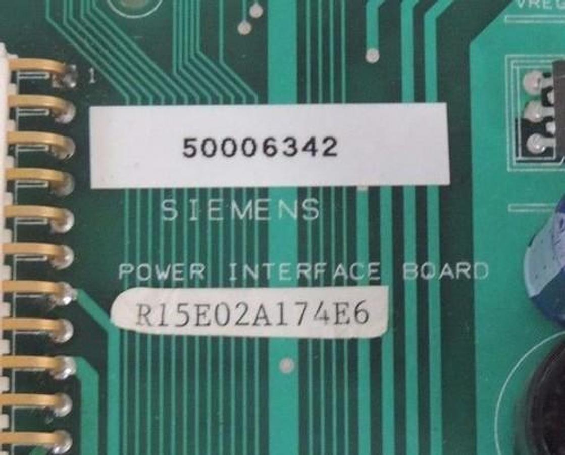 Used SIEMENS R15E02A174E6 POWER INTERFACE BOARD R70E01-174