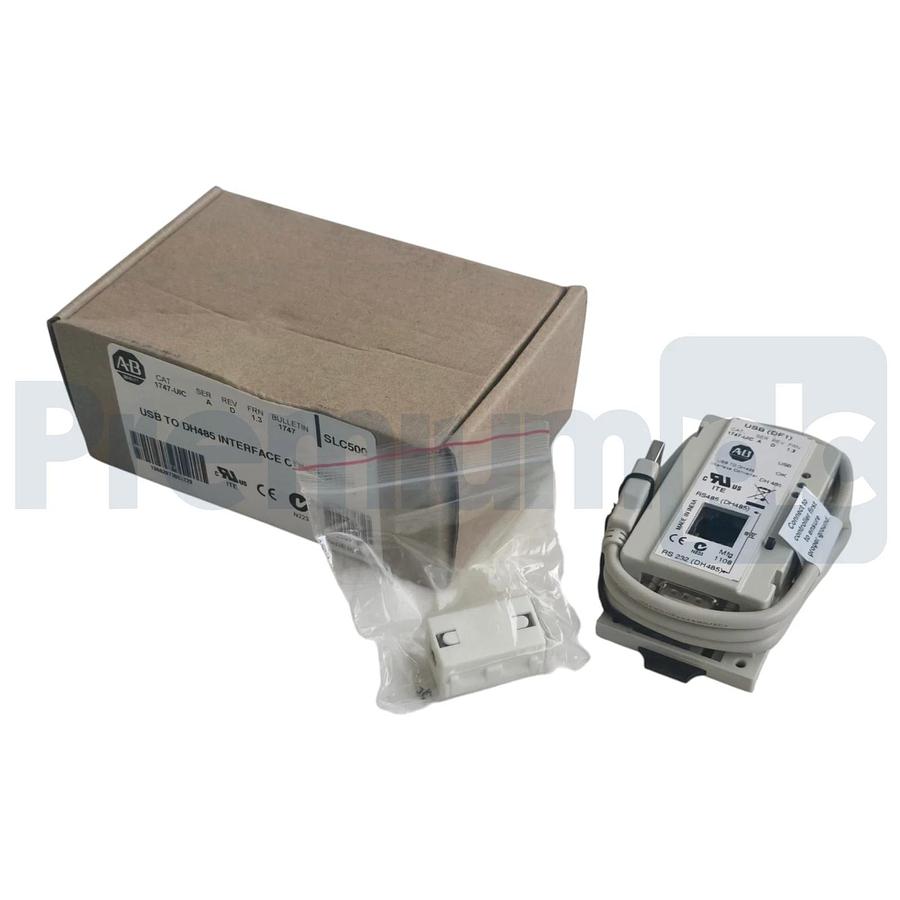 Allen Bradley 1747-UIC /A SLC500 USB to DH-485 Interface Converter 1747UIC NSMP