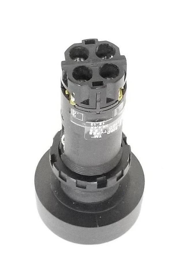 Used IDEC HW1E-LV UNIBODY E-STOP PUSHBUTTON HW1E-LV4F11QD *MISSING CAP*