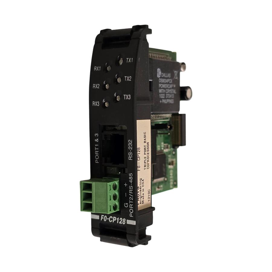 Used FACTS ENGINEERING F0-CP128 DirectLOGIC DL05/06 3-PORT COMMUNICATION MODULE NSMP