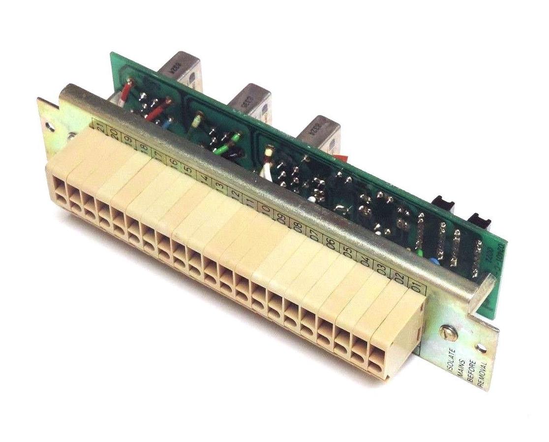 Used J&S SIEGER LTD 02401-A-0227 RELAY MODULE 02401A0227