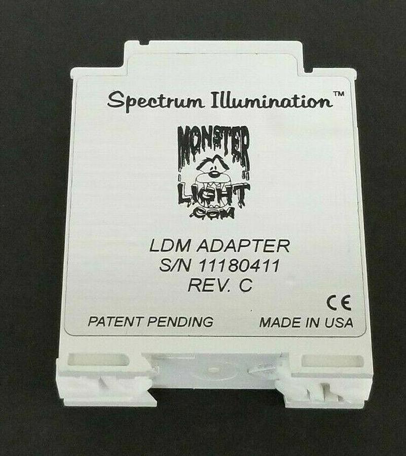 Used SPECTRUM ILLUMINATION LDM ADAPTER REV. C, 24VDC, 1A