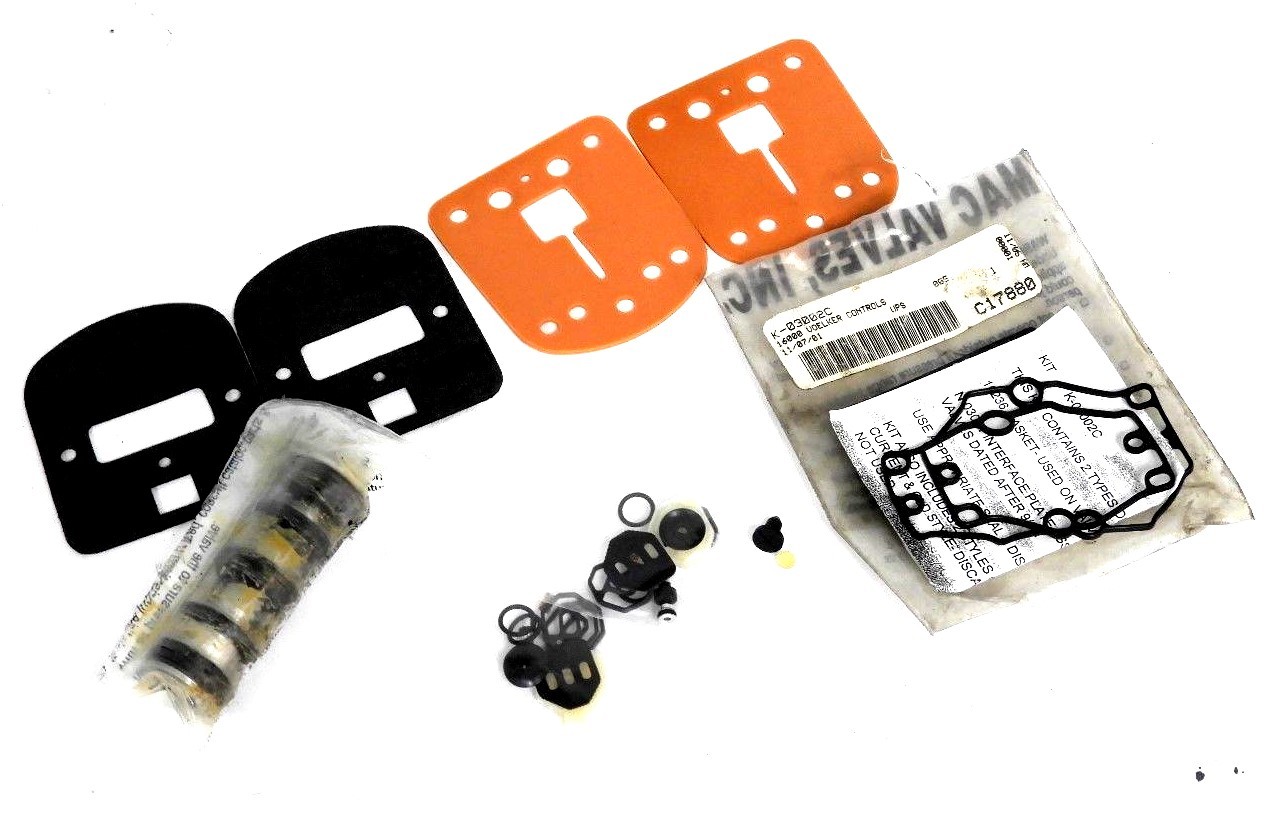 Used NEW MAC VALVES K-03002C VALVE REPACEMENT KIT K03002C