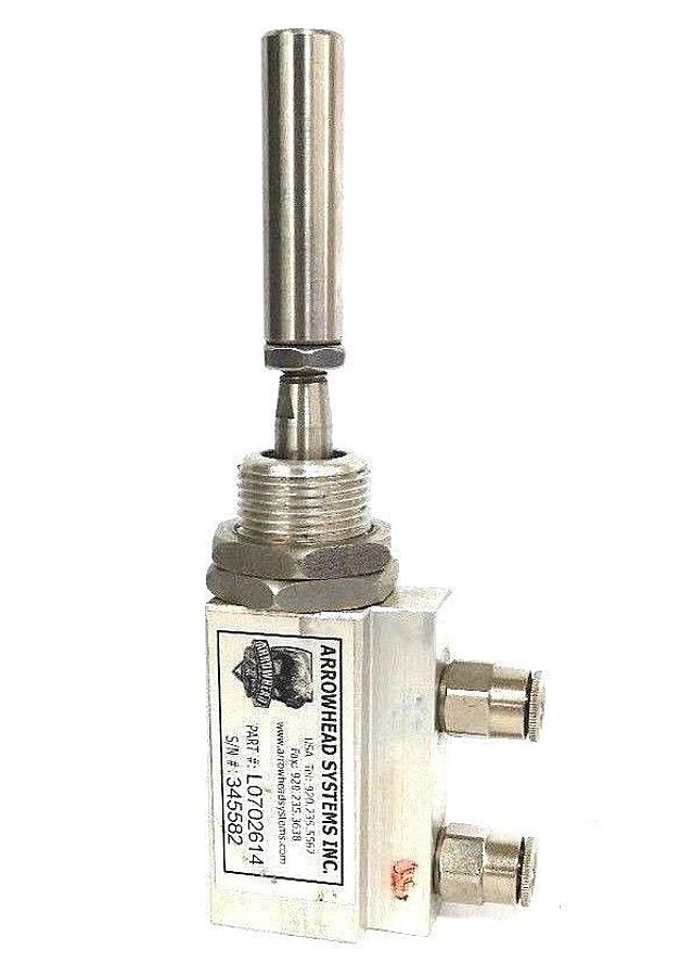 Used NEW ARROWHEAD SYSTEMS L0702614 AIR CYLINDER