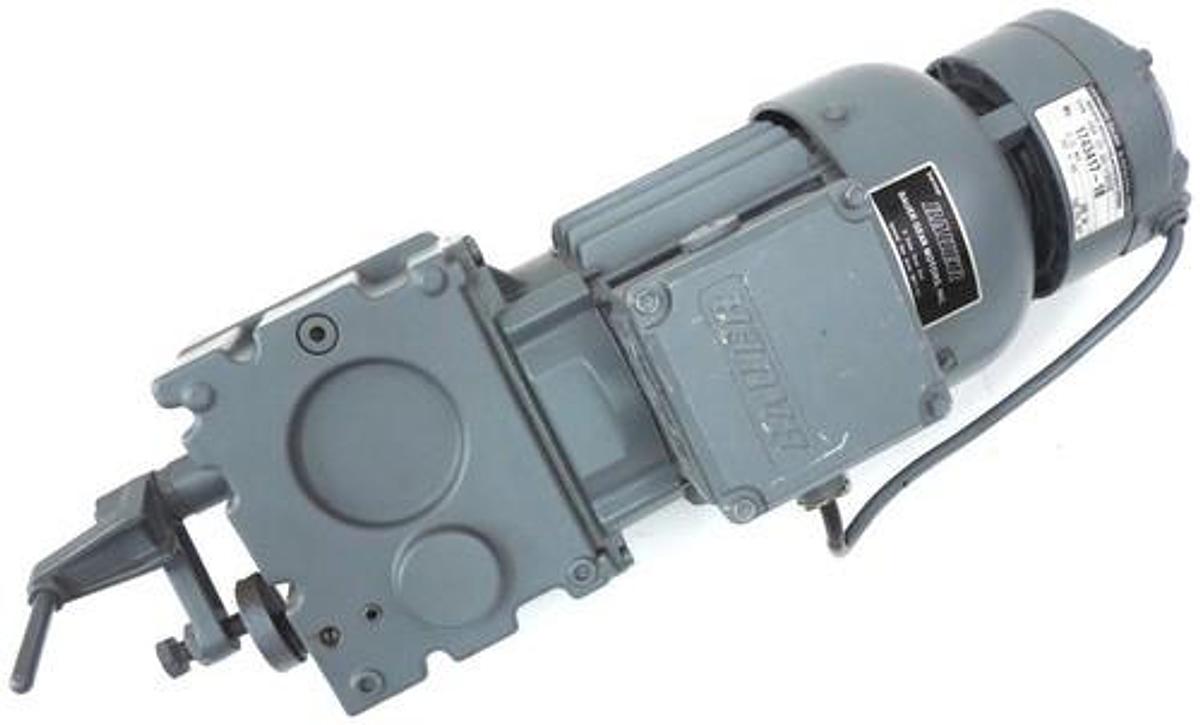 Used EBERHARD BAUER D-73734, NO. 1743417-18 GEAR MOTOR DK74 SZ2-KZ/178-V3209-AS/M