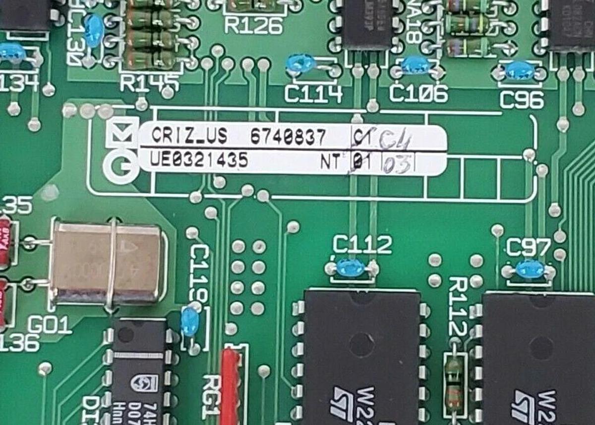 Used MERLIN GERIN 6740837 CRIZ CONTROL BOARD 6739803XD-2C 6739803XD-1C