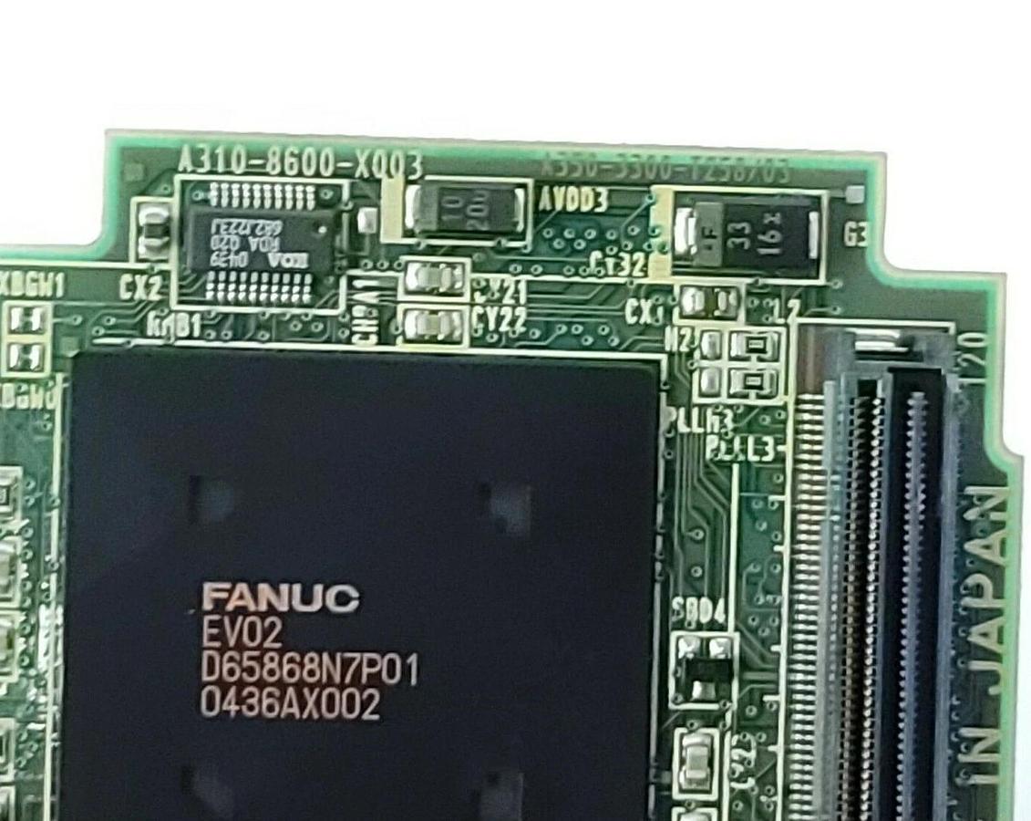 Used FANUC A20B-3300-0254/01A CPU MODULE PC BOARD A20B-3300-0254
