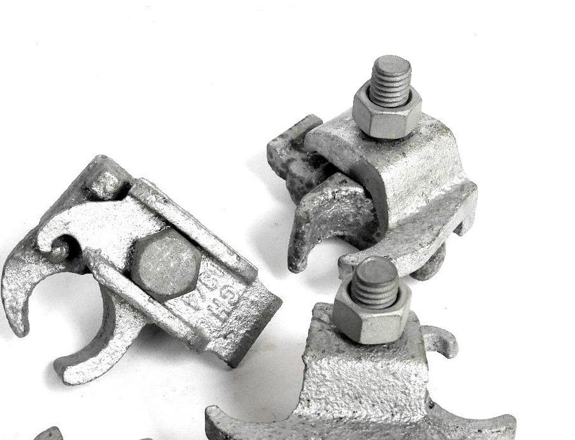 Used LOT OF 6 OZ GEDNEY CH 3/4" CLAMPS