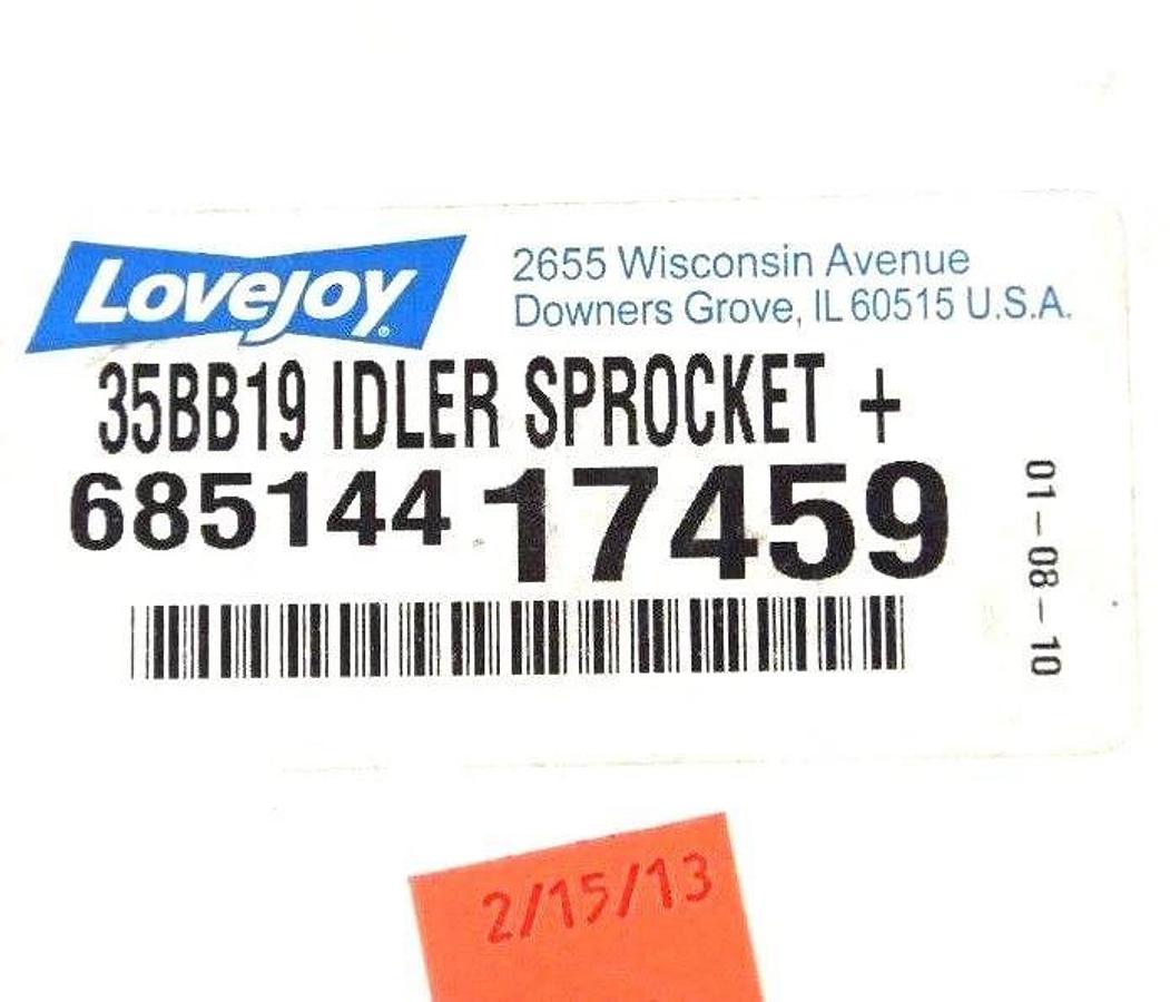 Used NIB LOVEJOY 35BB19 IDLER SPROCKET + 68514417459