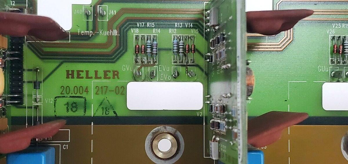 Used HELLER 20.004 217-02 BOARD AHLE-40/80A, 20.003 660-03