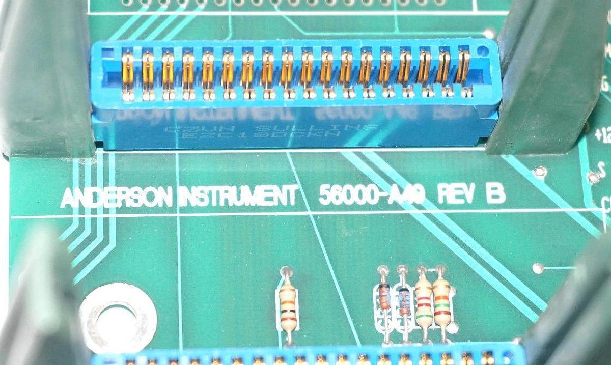 Used ANDERSON INSTRUMENTS 56000-A49 DUAL RTD PRODUCT SENSOR BOARD REV. B 56000A49