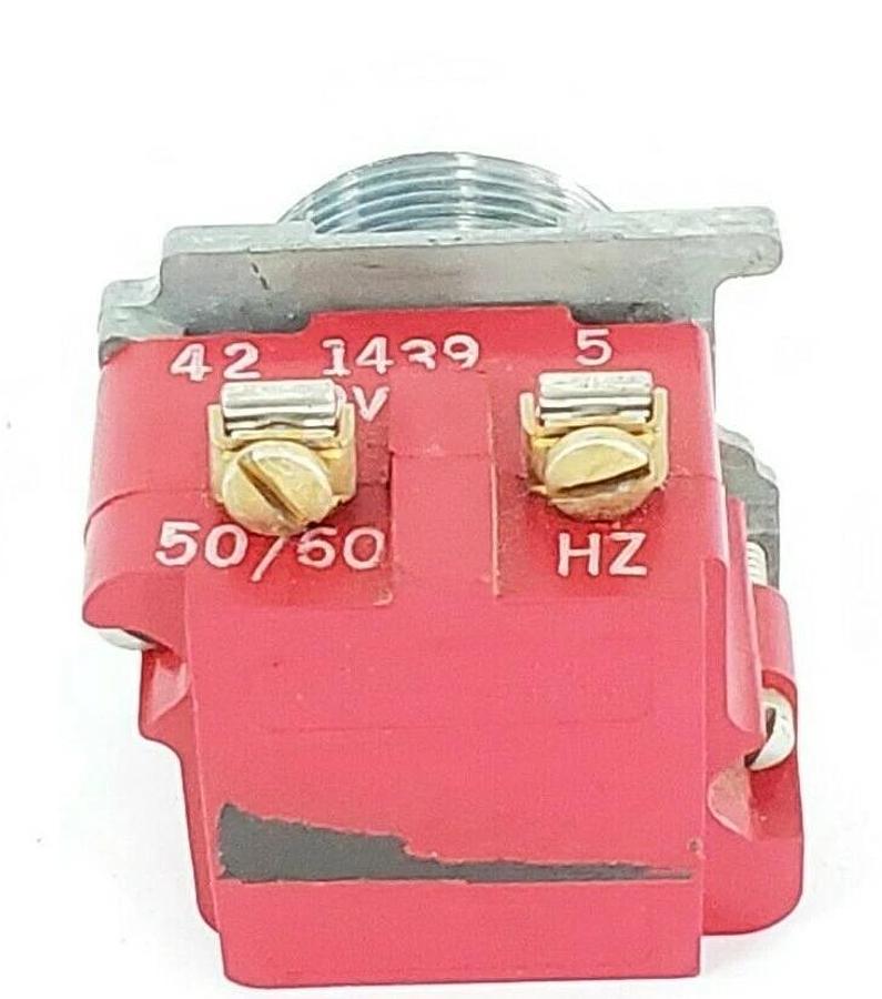 Used EATON CUTLER-HAMMER 42-1439-5 PILOT LIGHT TRANSFROMER 120VAC 60CY, 4214395