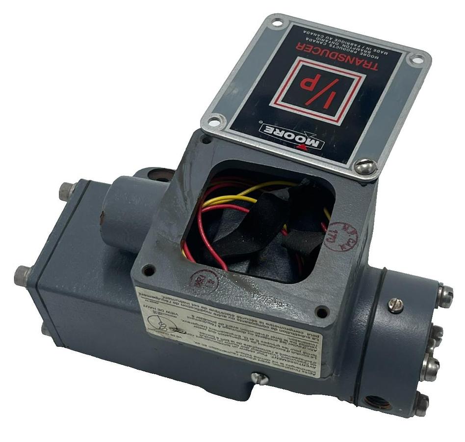 Used MOORE 771-16SNF2 | 77116SNF2 I/P Transducer 4-20mA Input 3-15 PSI Output XLNT
