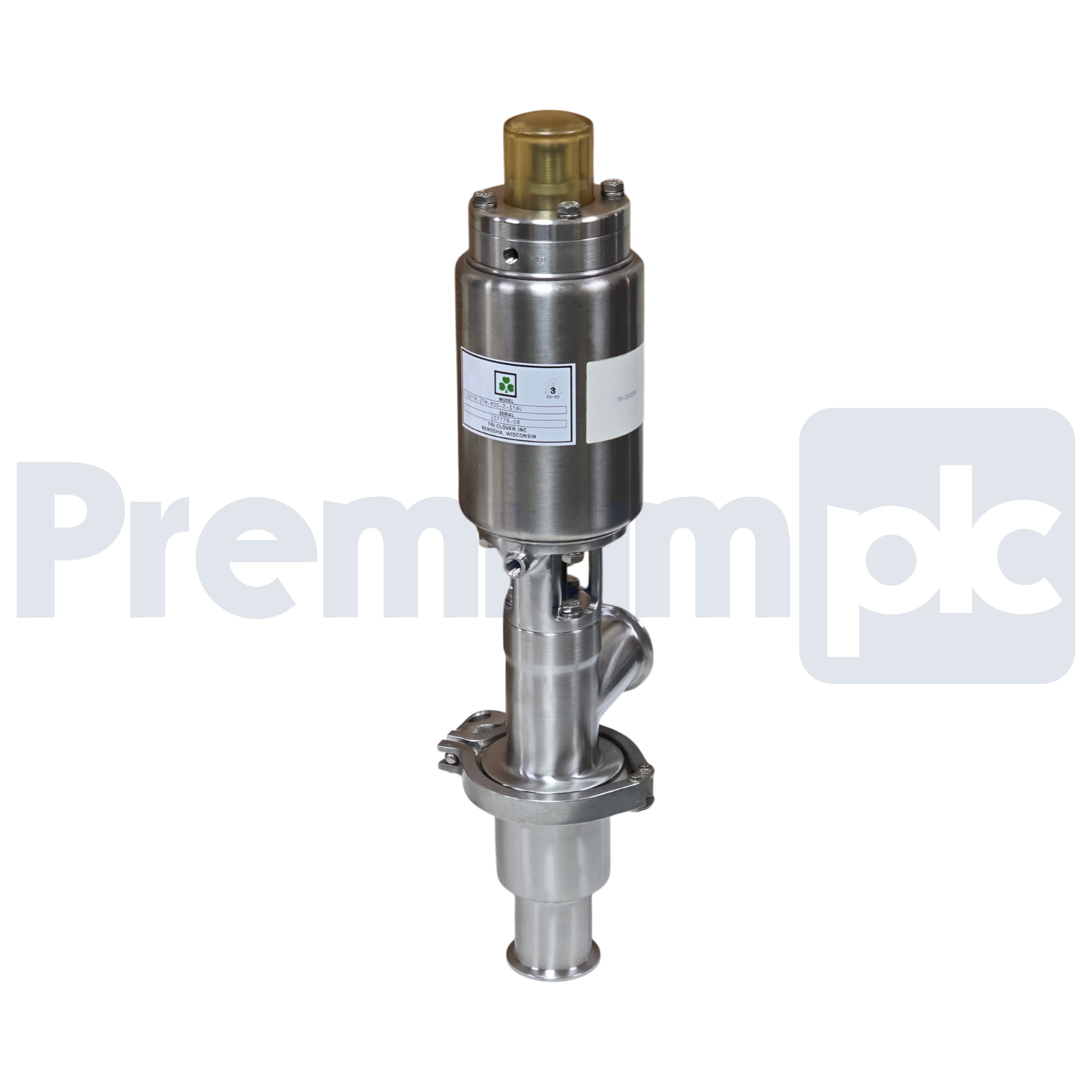 Used Alfa Laval Tri-Clover 700 Series 2" Seat Valve 316L SS 761TR-27M-80S-2-316L NEW