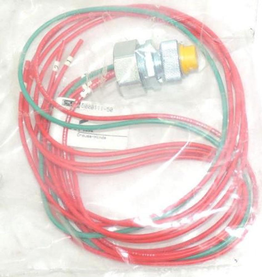 NEW COOPER 500011150 CABLE ASSEMBLY FEMALE 5PIN 5WIRE, 5000111-50