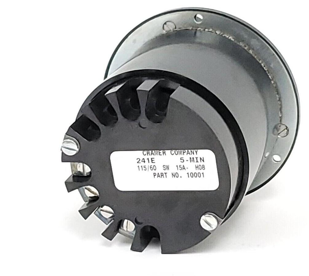Used NEW CRAMER COMPANY 241E TIMER COUNTER 10001 AED 5-MIN 115V 60Hz