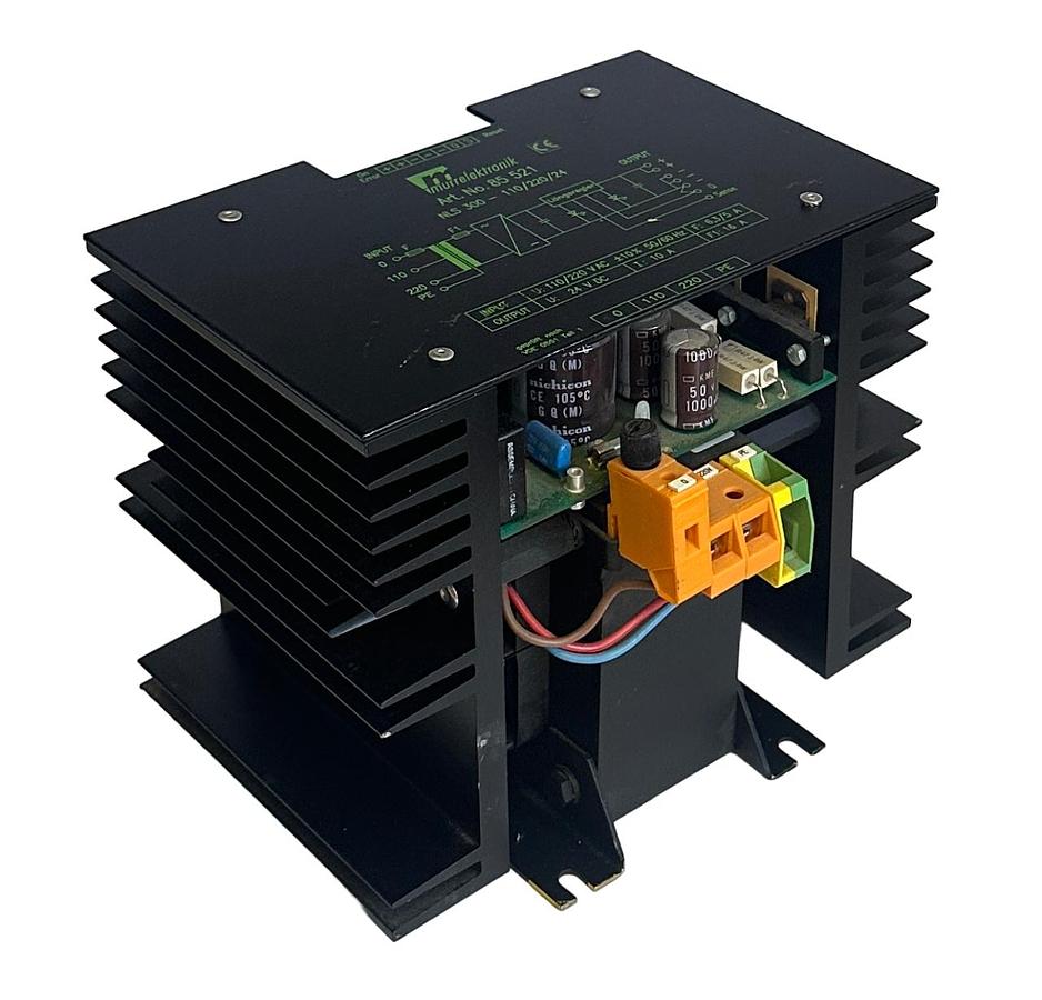 Used MURRELEKTRONIK 85 521 / NLS 300-110/220/24 POWER SUPPLY 110/240VAC 50/60Hz 85521
