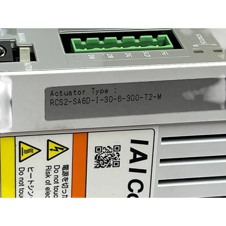 IAI RCS2-SA6D-I-30-6-300 Linear Actuator & SCON-CA-30DI-CC-0-2 Controller Kit